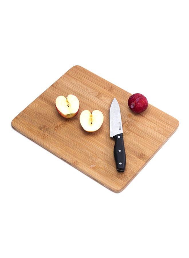 Royalford Organic Bamboo Cutting 38.5X30.5X1.6Cm 100% Natural Bamboo Durable & Lightweight Easy To Clean & Store Naturally Antibacterial High Quality & Versatile Brown Brown 38.5x30.5x1.6cm  - Image 4