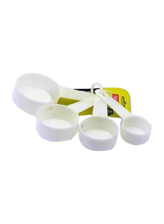 Royalford 4-Piece Measuring Tool Set White 