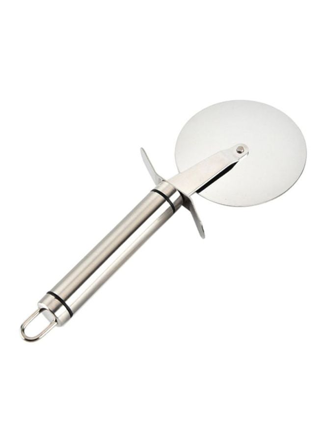 Sharpdo Rolling Pizza Cutter Wheel Silver 21.6x8cm  - Image 1