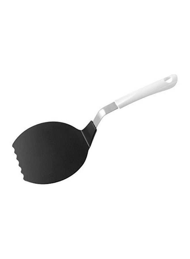 FACKELMANN Stainless Steel Turner Black/White/Silver 30x15x5cm  - Image 1
