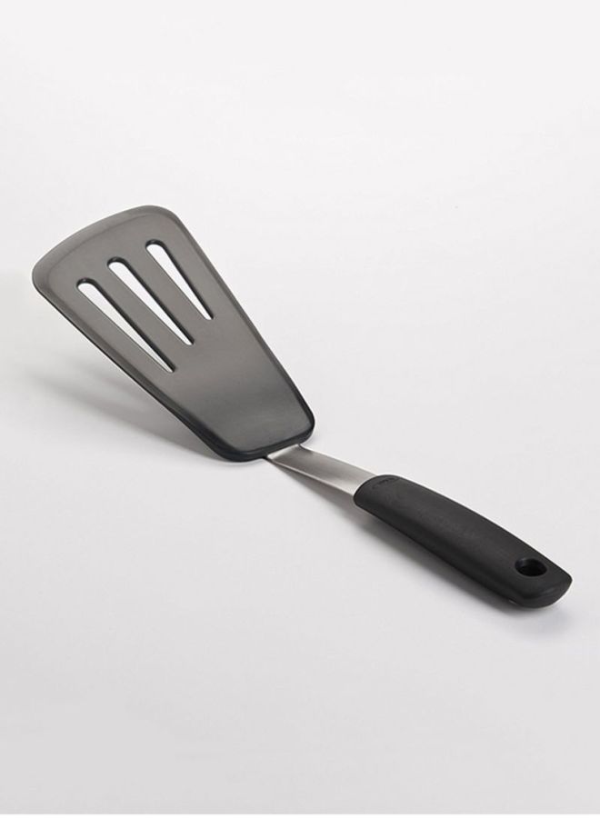 OXO Good Grips Silicone Flexible Omelet Turner Black/Silver 9.52x8.25x34.29cm  - Image 4