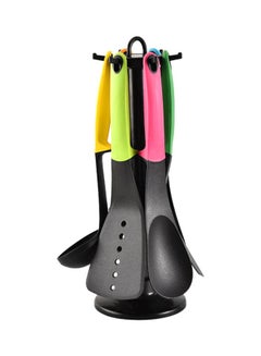 Sharpdo 6-Piece Nylon Cooking Utensil Multicolour 9x31cm  - Image 1