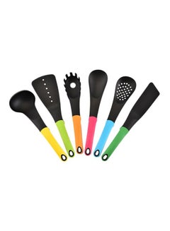 Sharpdo 6-Piece Nylon Cooking Utensil Multicolour 9x31cm  - Image 2