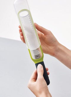Joseph Joseph Handi-Zest Citrus Zester Silver/Green/Black 2x27.8x5cm  - Image 5