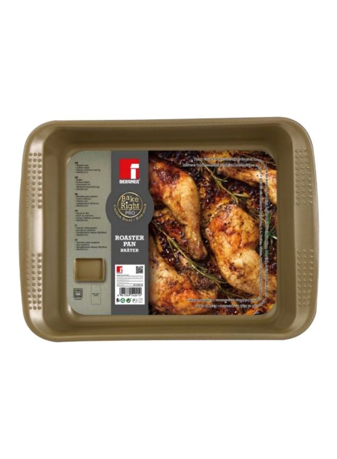 BERGNER Bake right Pro Roaster Pan Brown 40cm - Image 2
