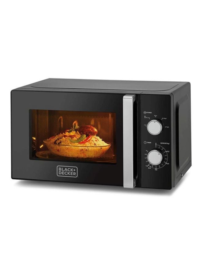 BLACK+DECKER Solo Microwave Oven 20.0 L 700.0 W MZ2010P Black/Grey  - Image 3