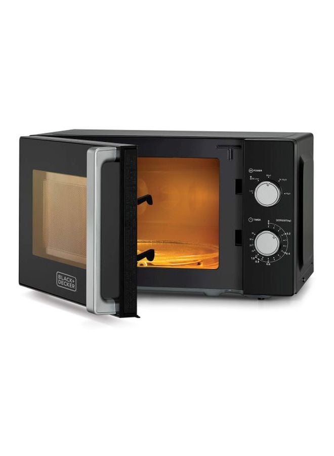 BLACK+DECKER Solo Microwave Oven 20.0 L 700.0 W MZ2010P Black/Grey  - Image 4