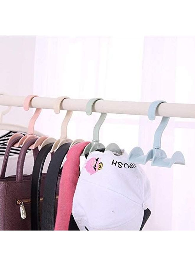 4-Piece Rotating Handbag Hanger For Closet Multicolour  - Image 5