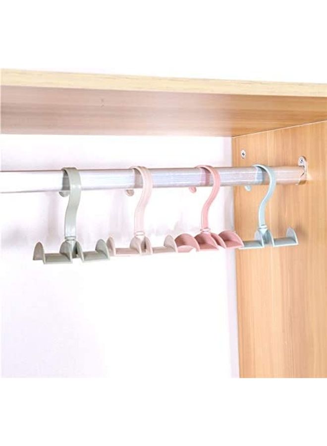 4-Piece Rotating Handbag Hanger For Closet Multicolour  - Image 2