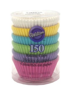 Wilton 150-Piece Baking Cup Set Pink/Blue/Purple 150x2inch  - Image 4