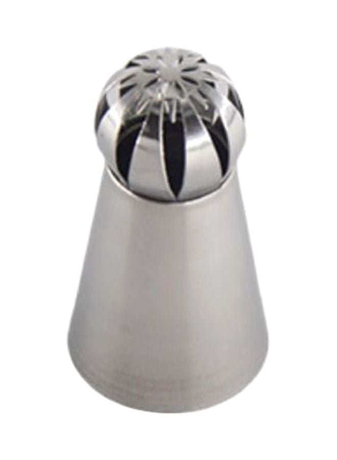 Beauenty Cake Decorating Piping Nozzle Silver 5cm - Image 1