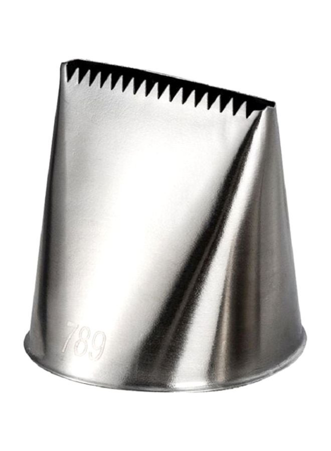 Beauenty Cake Decorating Piping Nozzle Silver 5cm - Image 1
