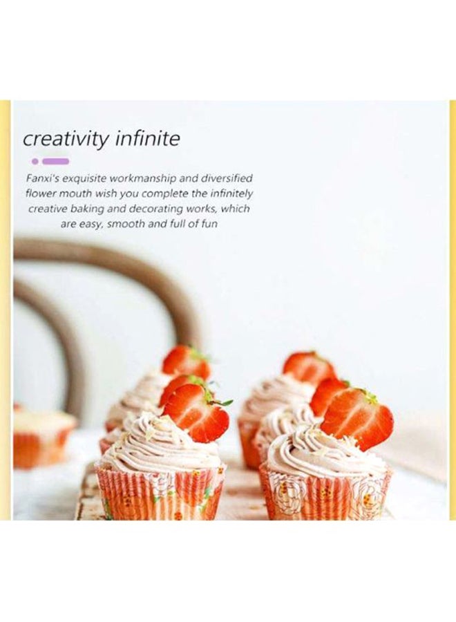 Beauenty Cake Decorating Piping Nozzle Silver 5cm - Image 3