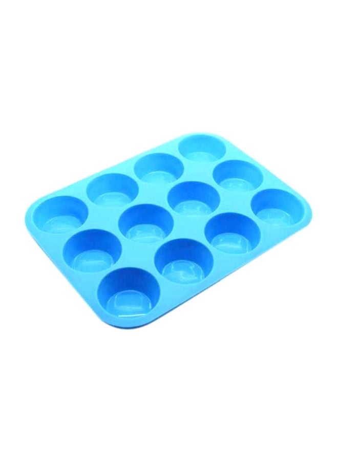 Beauenty Bakeware Lattices Silicone Cake Mold Blue 