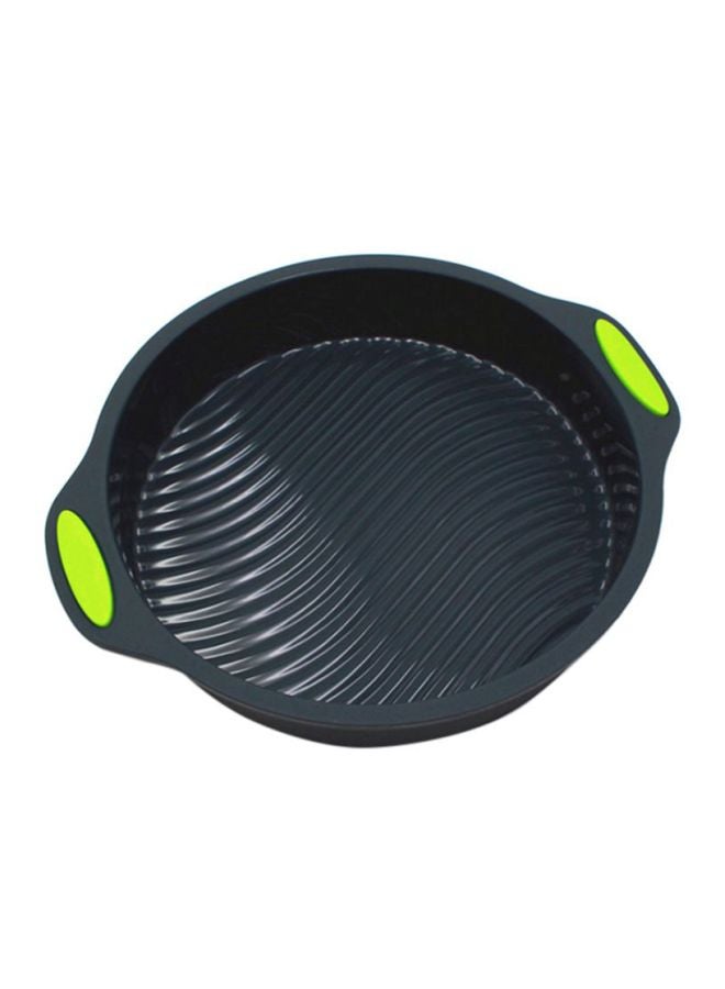 Sharpdo 3-Piece Baking Mould Set Black/Green Round Mould (28.5x24x5), Toast Mould (28x12.2x6.5), Muffin Cup Mould (30x20.8x2.8)cm - Image 2