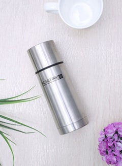Royalford Stainless Steel Vacuum Bottle Silver/Black 350ml  - Image 3