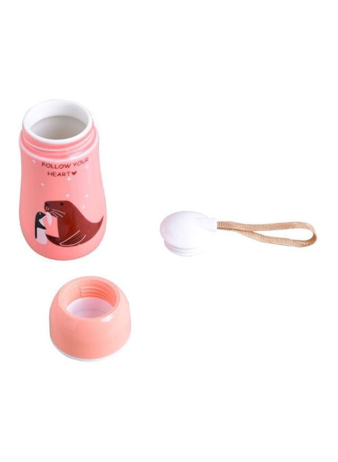 Sharpdo Bright Glazed Casual Water Bottle Pink/Red/White - Image 3