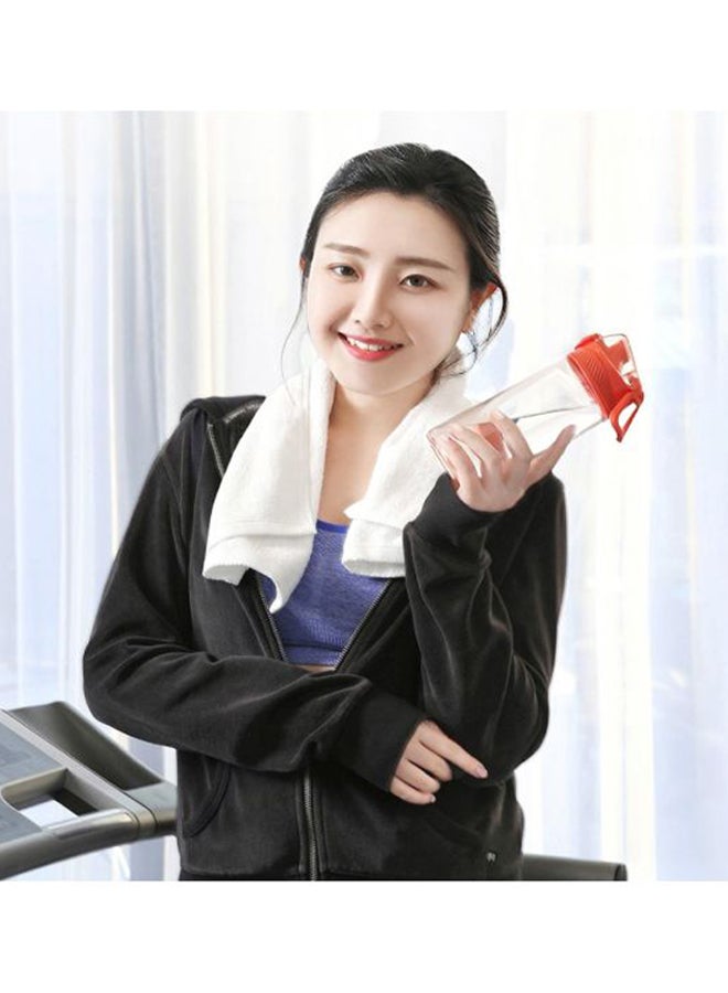 Xiaomi Quance Sports Water Bottle Clear/Orange - Image 4