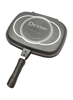 DESSINI Double Grill Pan Black 44cm  - Image 2