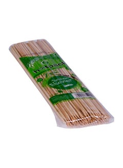 Hotpack 100-Piece Bamboo Skewer Set Beige 100x10inch  - Image 1