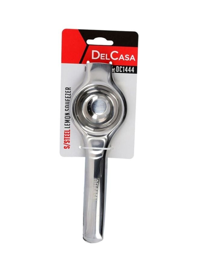 DELCASA Stainless Steel Lemon Squeezer Silver 10centimeter  - Image 4