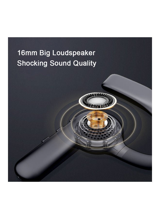 Wireless Open-Ear Earphone Black - Image 2