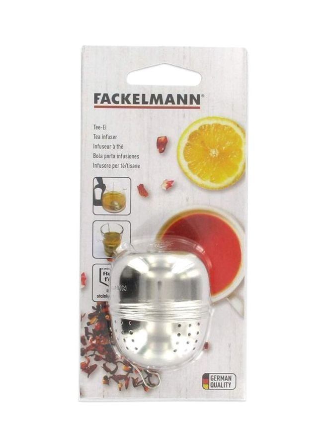 FACKELMANN Stainless Steel Tea And Spice Ball Silver 2.2x1.8x1.8inch - Image 2