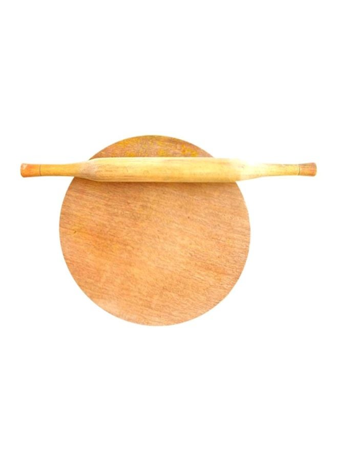 RAJ Wooden Chakla Belan Deluxe Beige 30grams 