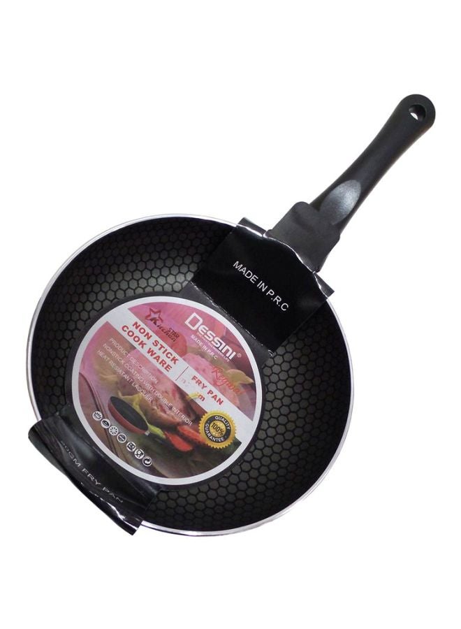 DESSINI Non-Stick Fry Pan Red/Black 24cm  - Image 2