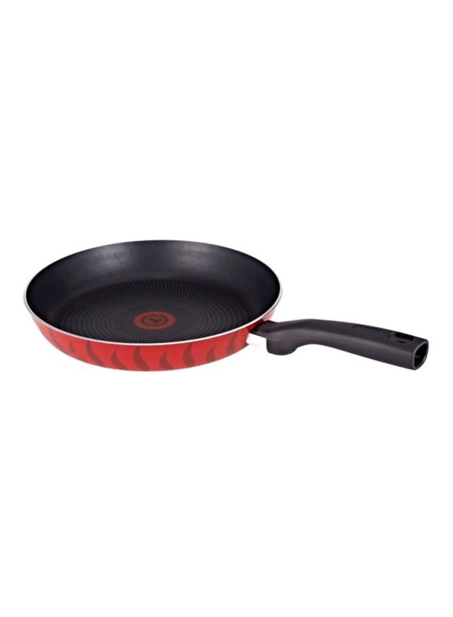 Tefal Tempo Flame Frying Pan Red 25.6x0.4x42.4cm  - Image 3