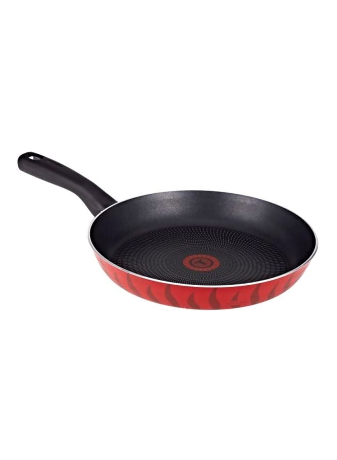 Tefal Tempo Flame Frying Pan Red 25.6x0.4x42.4cm  - Image 4