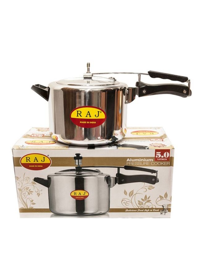 RAJ Stainless Steel Pressure Cooker 5Liters 