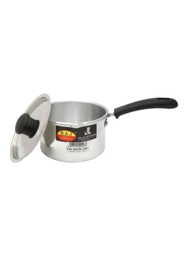 RAJ Aluminium Saucepan With Cover Silver 19.5cm 