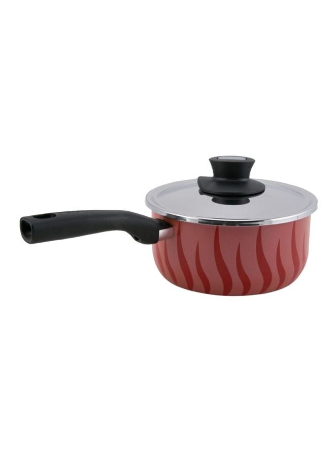 Tefal - New Tempo Saucepan With Lid Red 20cm - Image 1