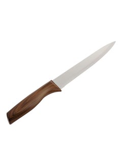 DELCASA Slicer Knife Brown/Silver 8inch  - Image 1