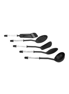 Royalford 5-Piece Spatula Set Black 30cm  - Image 2