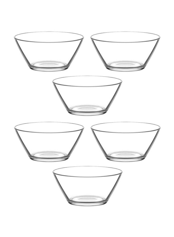 LAV - 6-Piece Vega Bowl Set Clear 6x215ml - Image 1