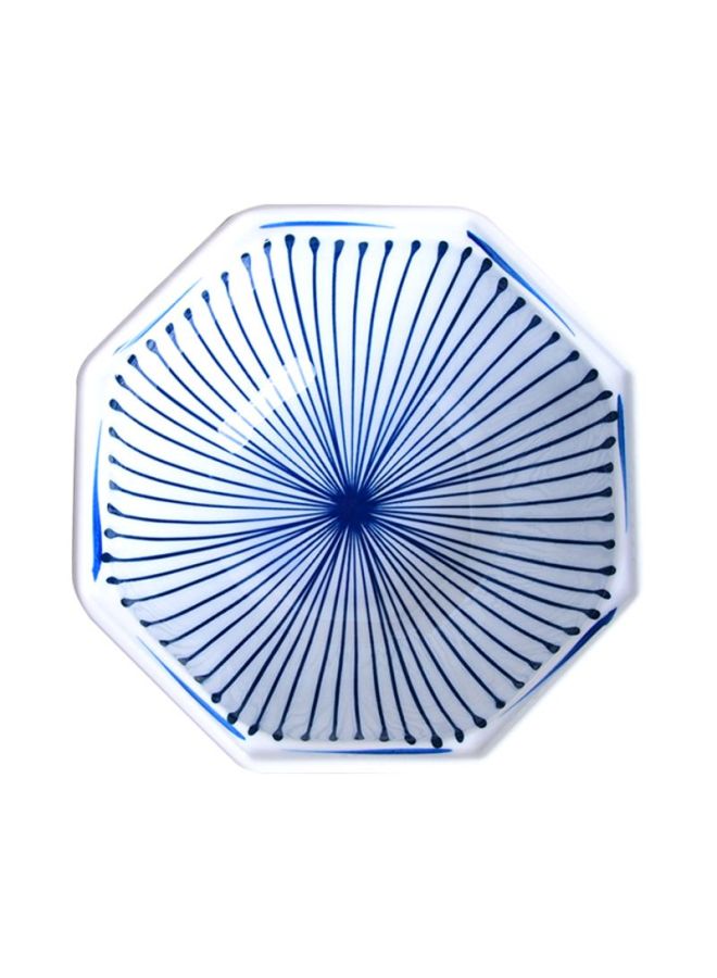Sharpdo Line Octagonal Bowl Blue 18x18x7cm - Image 3