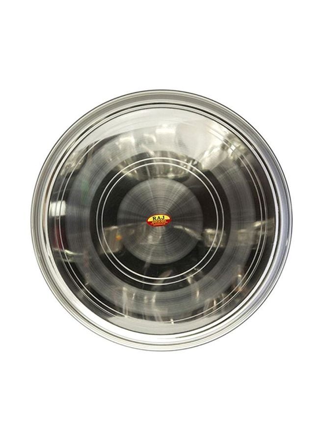 RAJ Stainless Steel Plate Silver 41cm 