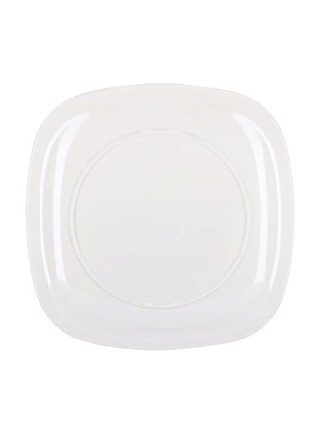 Royalford 7.5'' Square Plate Melamine Ware White 7.5inch  - Image 3