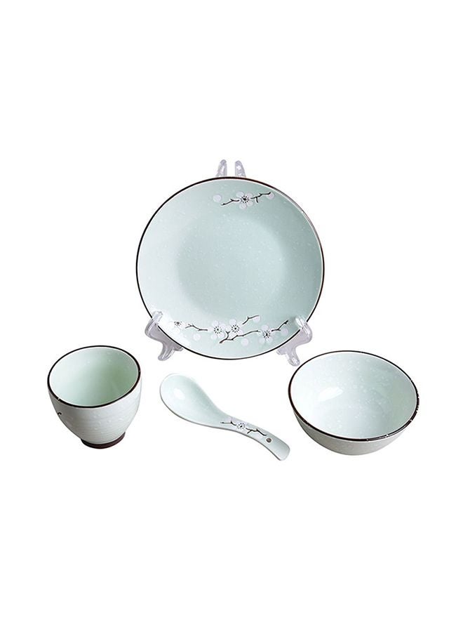 Sharpdo 4-Piece Dish Set Green - Image 1