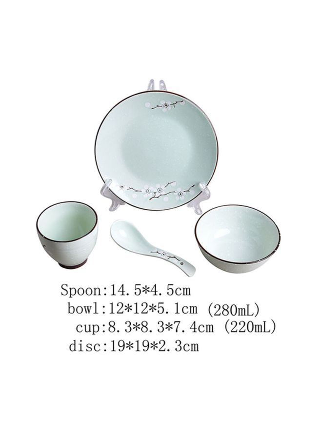Sharpdo 4-Piece Dish Set Green - Image 2