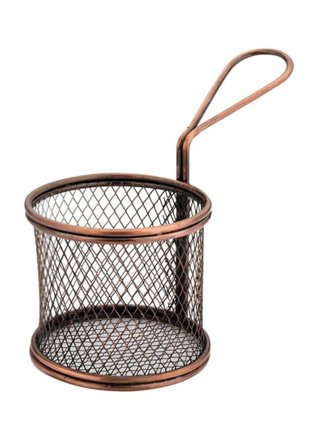 RAJ Snack Holder Serving Basket Brown 9x9cm 
