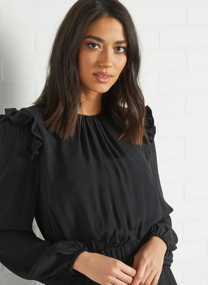 ELLIATT Cecilila Maxi Dress Black