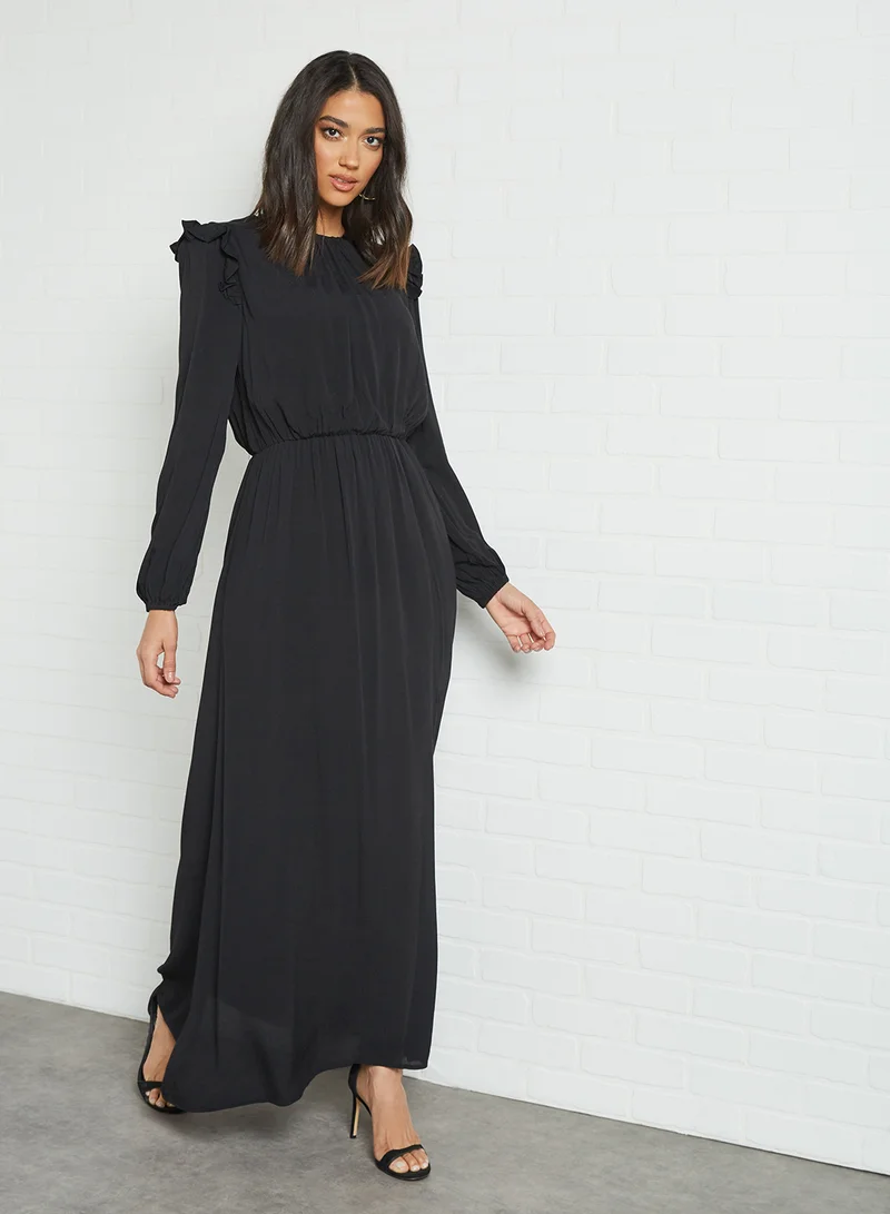 ELLIATT Cecilila Maxi Dress Black