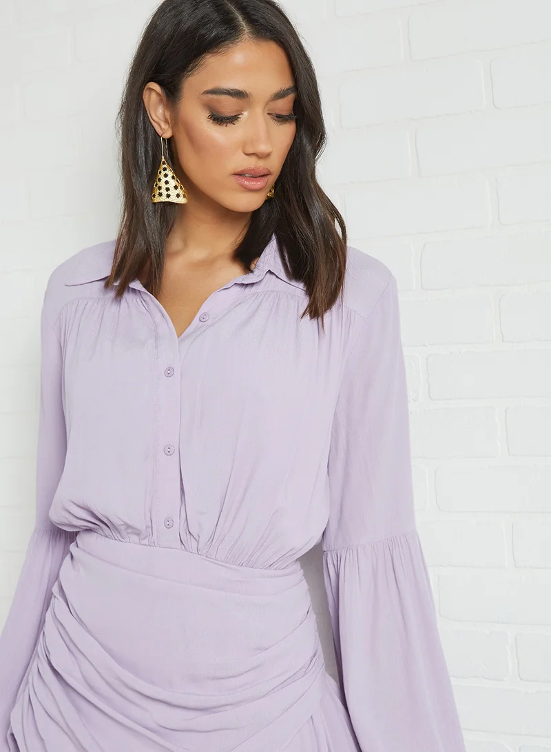 ELLIATT Wren Mini Dress Lilac