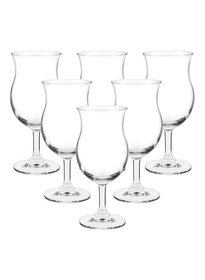 Ocean Pack Of 6 Cuba Poco Grande Glass Clear 350ml - Image 1