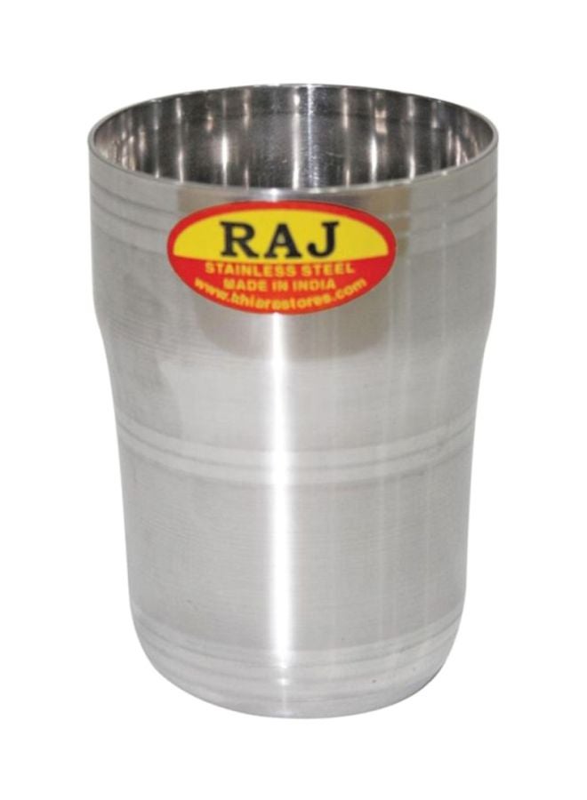 RAJ Fresca Stainless Steel Glass Silver 7.5 x 10cm 