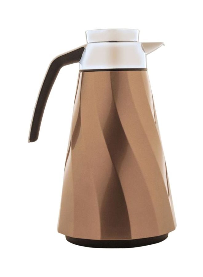 إمزا ترمس كون سويرل معدني البني/الأبيض 1.5لترات - Image 1