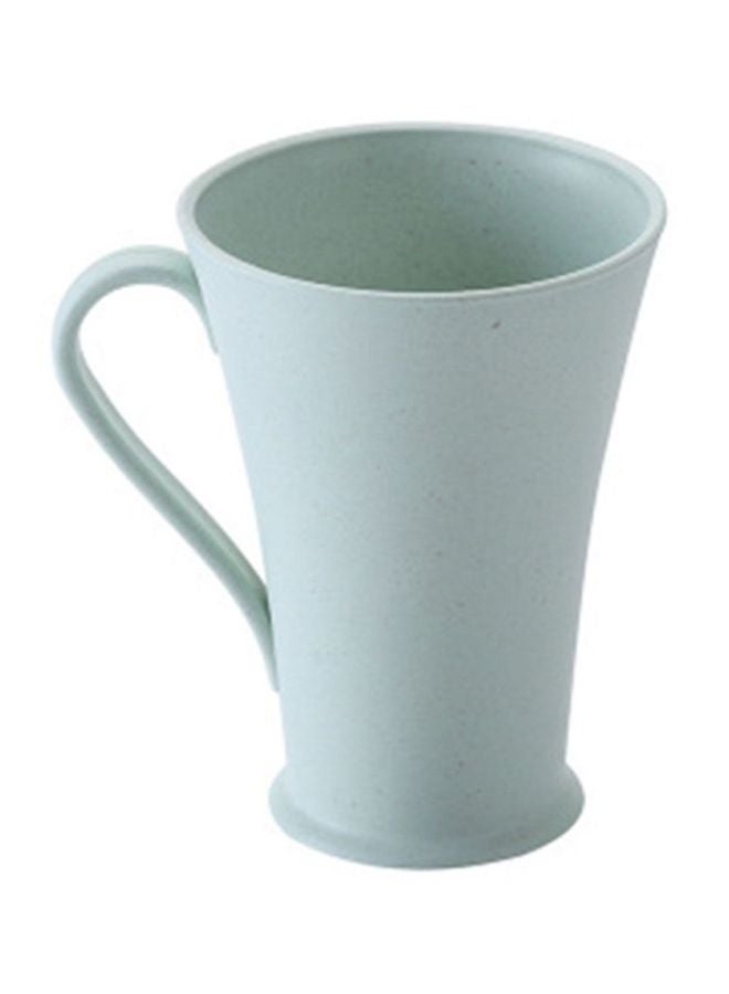 شاربدو كوب شرب من ألياف الخيزران غير الضارة بالبيئة بمقبض أزرق 11.6x9.3x12.6سم - Image 3
